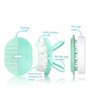 Set de igiena, Fridababy, Include perie si piaptan, Design flexibil, Include husa depozitare, 0 luni+, Green - 3