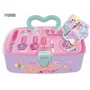 Set de infrumusetare, Hot Focus, Pentru fetite, Caseta cu tavita detasabila, Cu oje, farduri si accesorii, 23x15,5x11,5 cm, Ballerina Beauty - 2