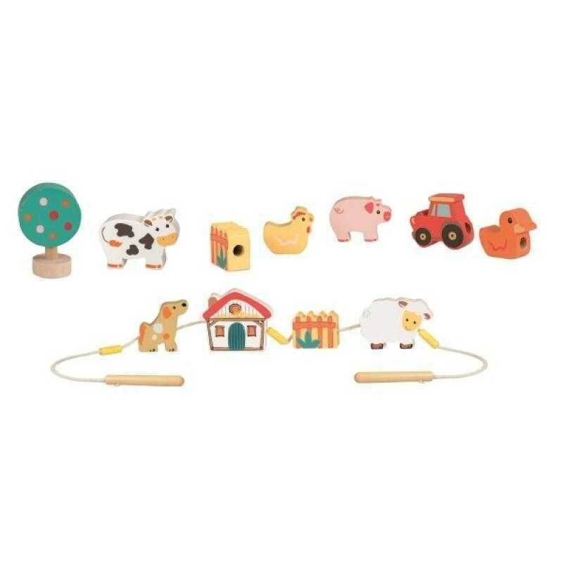 Joc Animale Perechi 8 Egmont toys - Joc de indemanare , De insirat animale
