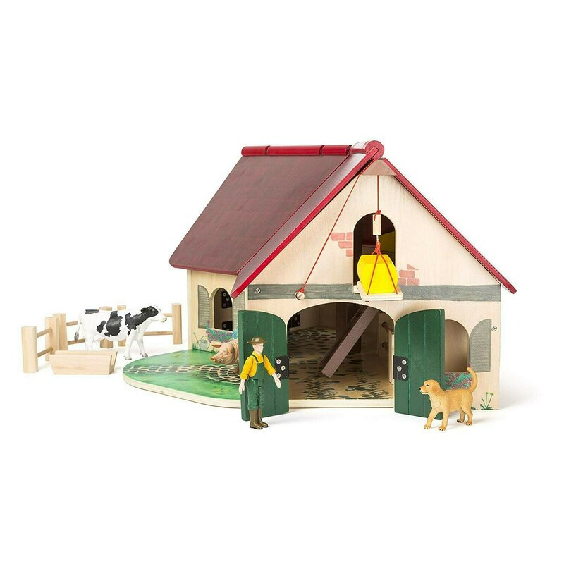 Small foot - jucarie cu activitati ferma cu figurine