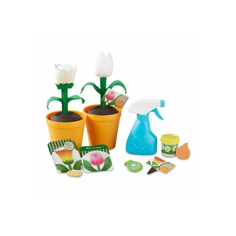 Melissa & doug - set de joaca invatam sa ingrijim florile, colectia sa exploram natura