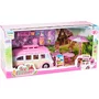 Set de joaca MalPlay Masina de inghetata pentru papusi cu accesorii Roz - 2