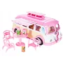 Set de joaca MalPlay Masina de inghetata pentru papusi cu accesorii Roz - 6