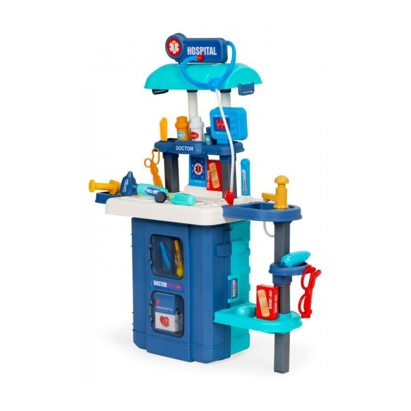 Ecotoys - set de joaca pentru copii cu 19 accesorii hc507013 - doctor