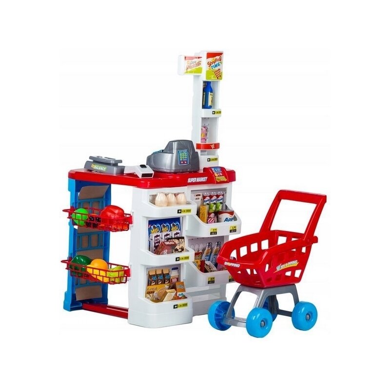 Ecotoys - set de joaca stand supermarket