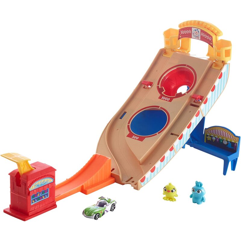 Hot wheels - set de joaca toy story 4 buzz lightyear carnival rescue