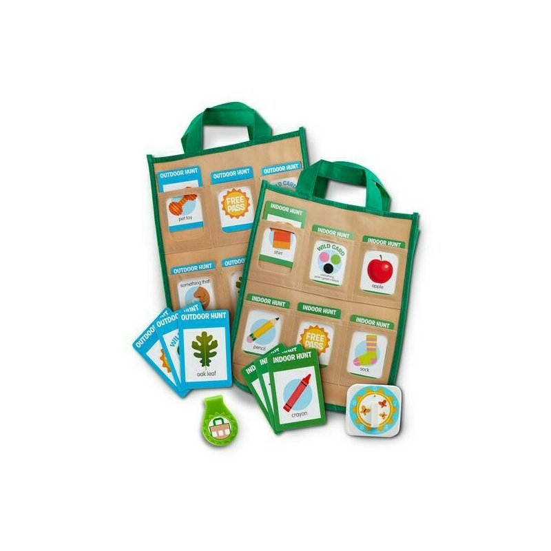 Melissa & doug - set de joaca vanatoarea de comori, colectia sa exploram natura
