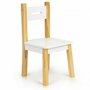 Ecotoys - Set Masa OTI43 , Cu 2 scaune, 62x61 cm - 4