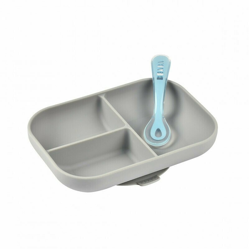 Beaba - set de masa , 4 piese, gri