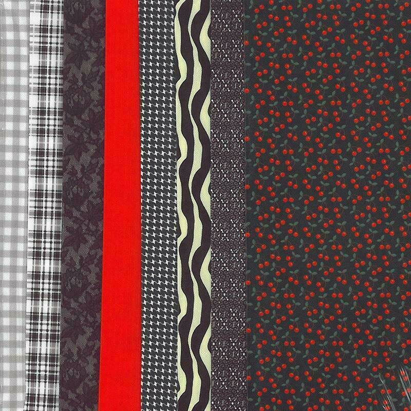 Dress your doll - set de materiale hainute pentru papusi couture cherry,