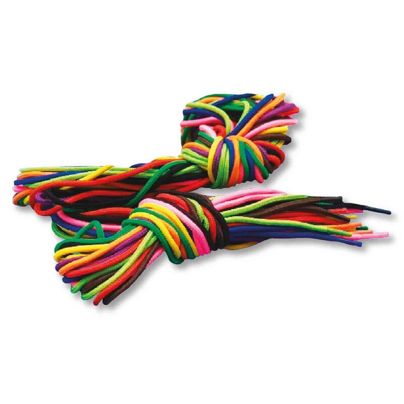 Nexus - set creativ snururi 20 buc, culori fluorescente