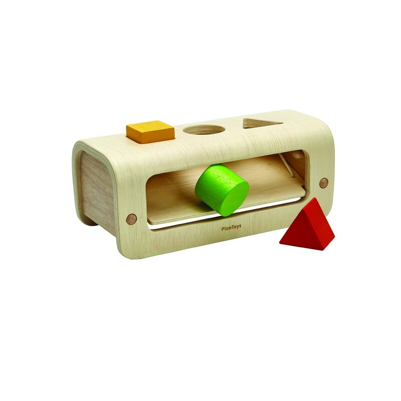 Plan toys - set de sortare cu forme geometrice