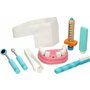 Set dentist, Joueco, Din lemn certificat FSC, Include gentuta pentru depozitare jucarii, 3 ani+ - 6