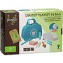 Set dentist, Joueco, Din lemn certificat FSC, Include gentuta pentru depozitare jucarii, 3 ani+ - 8