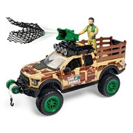 Dickie Toys - Set de joaca Masina Wild Park Ranger,  Cu accesorii, Cu figurine