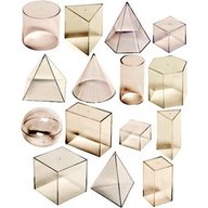 Miniland - Set didactic corpuri geometrice 15 piese