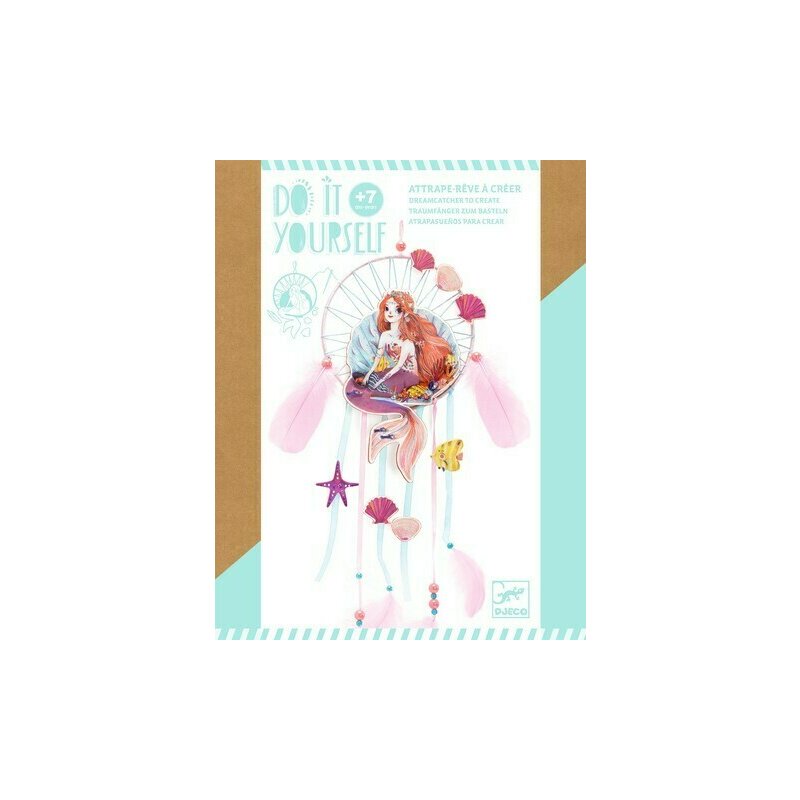 Djeco - set creativ dreamcatcher sirena