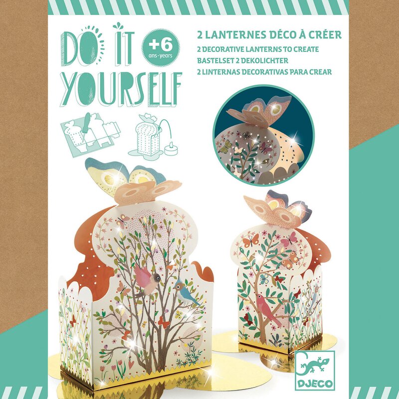 Djeco - set diy , felinare-lumina de veghe