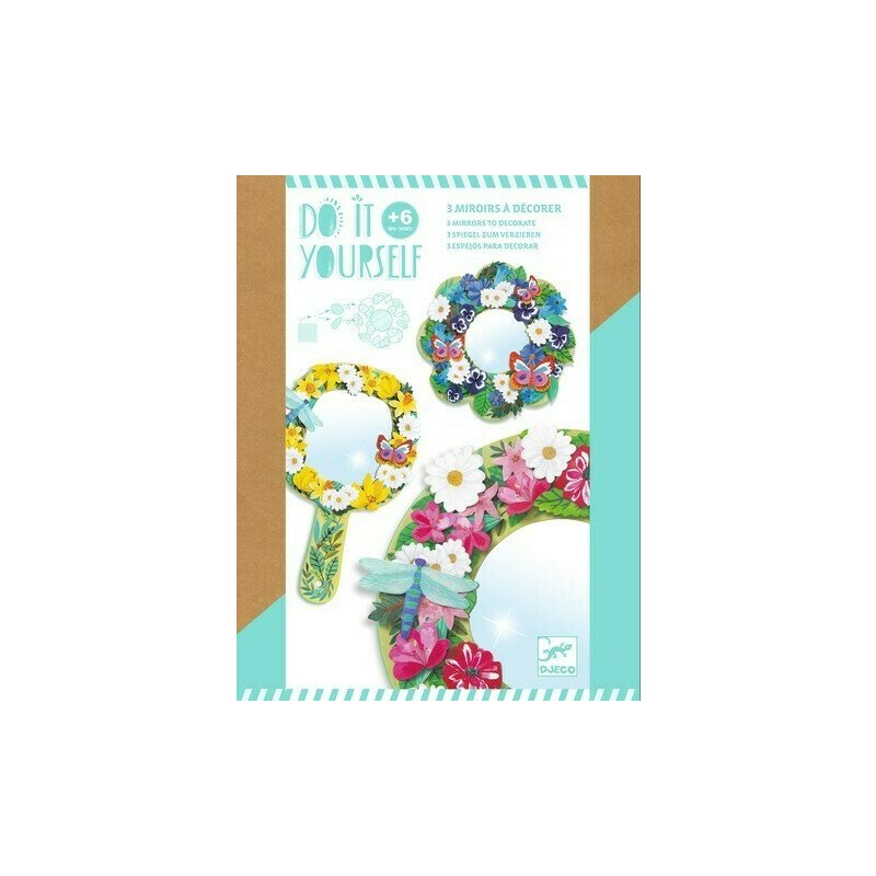 Djeco - set creativ oglinzi inflorate