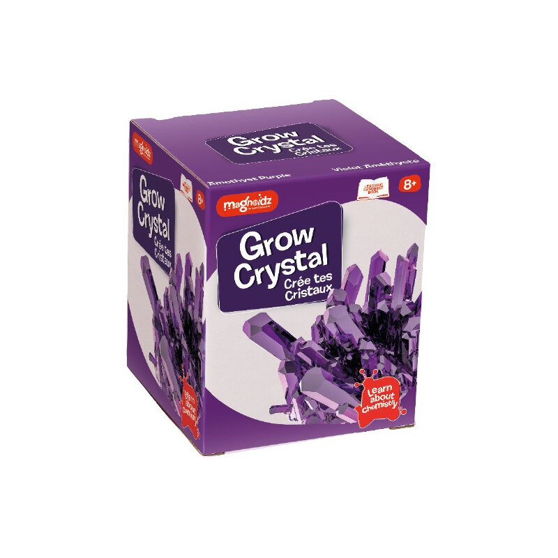 Keycraft - set experimente - creaza cristale magnoidz, mov