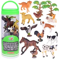Set figurine cu animale de la ferma