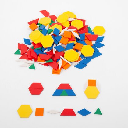 Edx Education - Set creativ Mozaic Forme geometrice din Plastic
