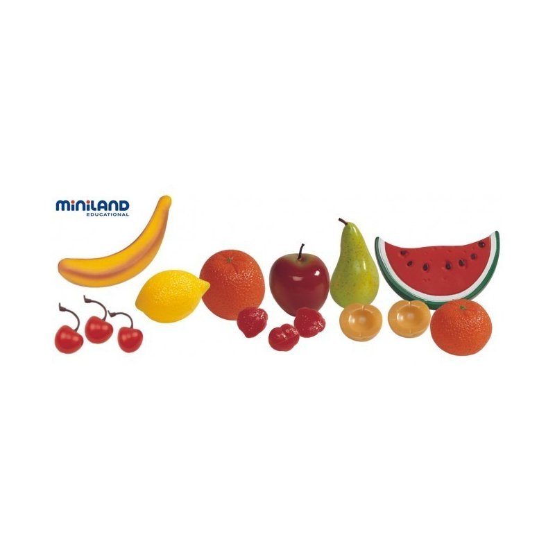 Miniland – Set fructe din plastic 15 buc Jucarii & Cadouri