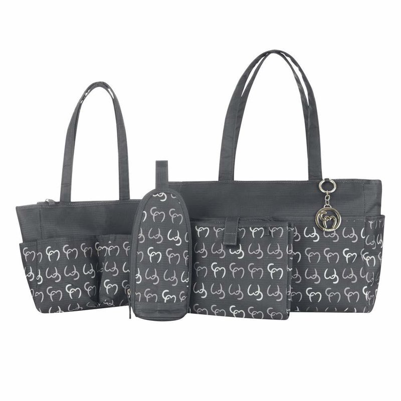 Clevamama - set geanta multifunctionala nicole asphalt