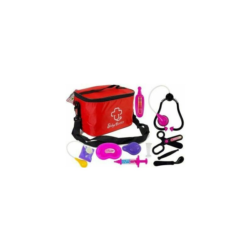 Leantoys - set gentuta doctor copii, cu accesorii medic, 7184