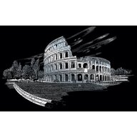 Set gravura - locuri celebre-Colosseum 29x39cm
