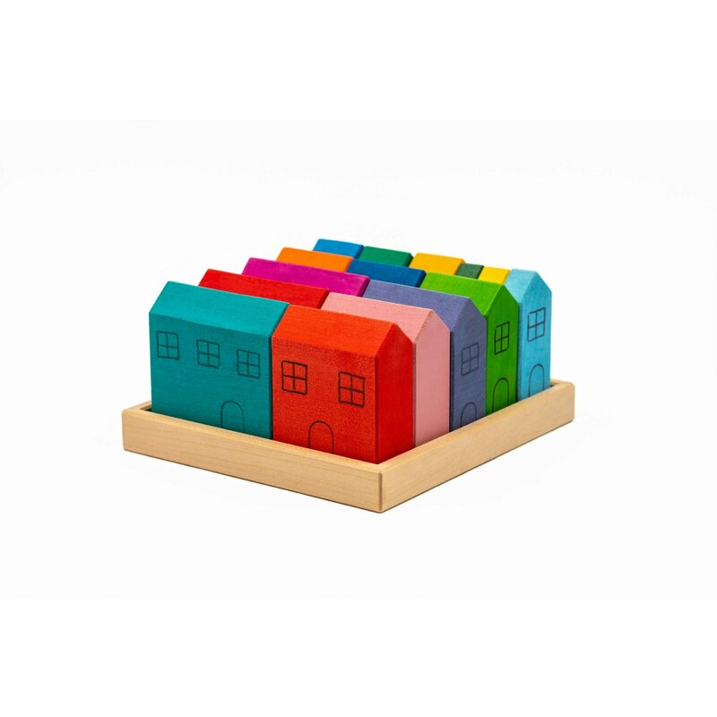 Marc toys - set handmade, casutele fermecate