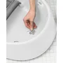Set igiena Skip Hop: Recipient pentru cladire si cadita inteligenta, Cu suport detasabil, Pentru 3 etape de crestere, 2 doua pozitii ergonomice, Antiderapanta, Fara PVC si ftalati, 0 luni+, 70 x 48 x 29 cm, Alb/Gri - 5