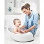 Set igiena Skip Hop: Recipient pentru cladire si cadita inteligenta, Cu suport detasabil, Pentru 3 etape de crestere, 2 doua pozitii ergonomice, Antiderapanta, Fara PVC si ftalati, 0 luni+, 70 x 48 x 29 cm, Alb/Gri - 14