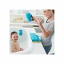 Set igiena Skip Hop: Recipient pentru cladire si cadita inteligenta, Cu suport detasabil, Pentru 3 etape de crestere, 2 doua pozitii ergonomice, Antiderapanta, Fara PVC si ftalati, 0 luni+, 70 x 48 x 29 cm, Alb/Gri - 20