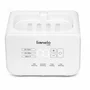 Set incalzitor biberoane dublu, Lionelo, ThermUp Double, multifunctional + 2x biberoane, Philips Avent, Cu supapa AirFree, 0 luni+, 125 ml, Alb - 8