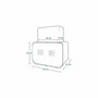 Set incalzitor biberoane dublu, Lionelo, ThermUp Double, multifunctional + 2x biberoane, Philips Avent, Cu supapa AirFree, 0 luni+, 125 ml, Alb - 12