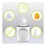 Set incalzitor biberoane, Lionelo, ThermUp 2.0, multifunctional + 2x biberoane, Philips Avent, Cu supapa AirFree, 0 luni+, 125 ml, Alb - 13