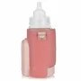 Set incalzitor biberoane, Lionelo, ThermUp Go Evo, USB, 5 trepte incalzire, Roz + 2x biberoane, Philips Avent, Cu supapa AirFree, 0 luni+, 125 ml, Alb - 5