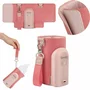 Set incalzitor biberoane, Lionelo, ThermUp Go Evo, USB, 5 trepte incalzire, Roz + 2x biberoane, Philips Avent, Cu supapa AirFree, 0 luni+, 125 ml, Alb - 6