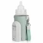 Set incalzitor biberoane, Lionelo, ThermUp Go Evo, USB, 5 trepte incalzire, Verde + 2x biberoane, Philips Avent, Cu supapa AirFree, 0 luni+, 125 ml, Alb - 3