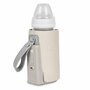 Set incalzitor biberoane, Lionelo, ThermUp Go Plus, portabil, USB, Bej + 2x biberoane, Philips Avent, Cu supapa AirFree, 0 luni+, 125 ml, Alb - 5
