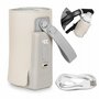 Set incalzitor biberoane, Lionelo, ThermUp Go Plus, portabil, USB, Bej + 2x biberoane, Philips Avent, Cu supapa AirFree, 0 luni+, 125 ml, Alb - 8