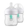 Set incalzitor biberoane, Lionelo, ThermUp Go Plus, portabil, USB, Bej + 2x biberoane, Philips Avent, Cu supapa AirFree, 0 luni+, 125 ml, Alb - 31