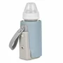 Set incalzitor biberoane, Lionelo, ThermUp Go Plus, USB, Albastru deschis + 2x biberoane, Philips Avent, Cu supapa AirFree, 0 luni+, 125 ml, Alb - 3