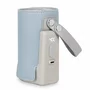 Set incalzitor biberoane, Lionelo, ThermUp Go Plus, USB, Albastru deschis + 2x biberoane, Philips Avent, Cu supapa AirFree, 0 luni+, 125 ml, Alb - 6