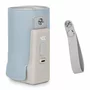 Set incalzitor biberoane, Lionelo, ThermUp Go Plus, USB, Albastru deschis + 2x biberoane, Philips Avent, Cu supapa AirFree, 0 luni+, 125 ml, Alb - 13