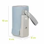 Set incalzitor biberoane, Lionelo, ThermUp Go Plus, USB, Albastru deschis + 2x biberoane, Philips Avent, Cu supapa AirFree, 0 luni+, 125 ml, Alb - 16