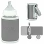Set incalzitor biberoane, Lionelo, ThermUp Go, portabil, USB, Gri + 2x biberoane, Philips Avent, Cu supapa AirFree, 0 luni+, 125 ml, Alb - 8