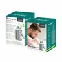 Set incalzitor biberoane, Lionelo, ThermUp Go, portabil, USB, Gri + 2x biberoane, Philips Avent, Cu supapa AirFree, 0 luni+, 125 ml, Alb - 16