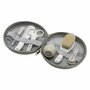 Set ingrijire, FreeON, Contine aspirator nazal, pila de unghii, unghiera, perie de par, piepene, forfecuta si periuta de dinti pentru deget, 0 luni+, Grey - 1